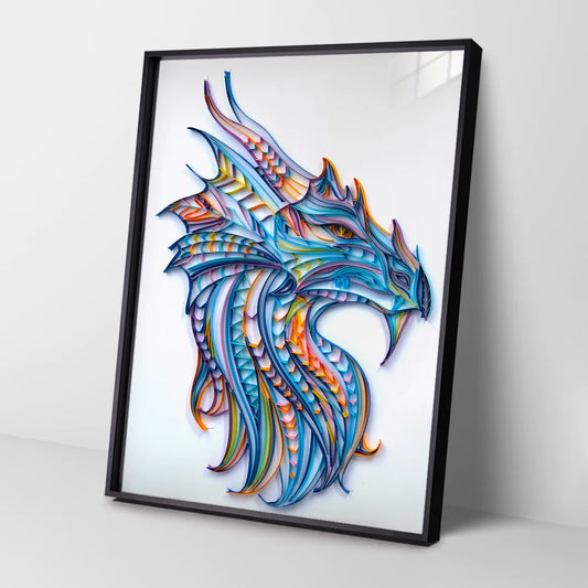 Blue Dragon (40.6cm*50.8cm)