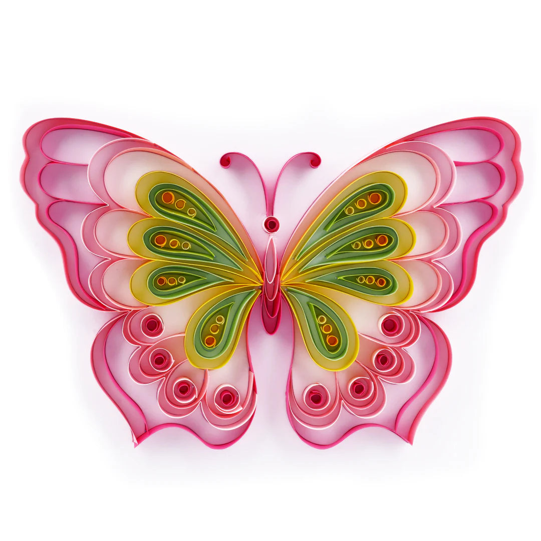 Pink Butterfly (20.32cm*25.4cm)
