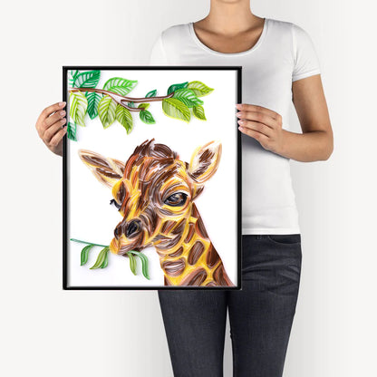 Giraffe - Quilling Komplettset