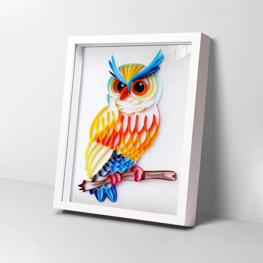 Owl (20.32cm*25.4cm)